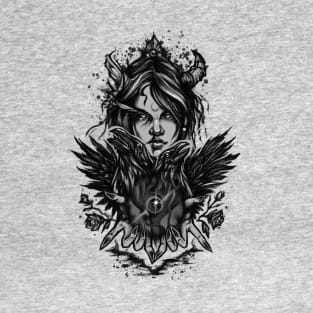 Raven sorceress T-Shirt